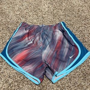 Red White and Blue NIKE atheltic shorts